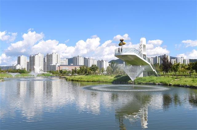양주 옥정중앙공원.<br>양주시제공