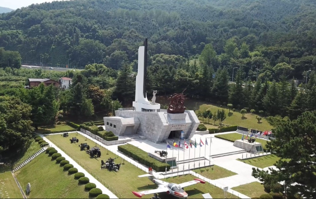 경북 칠곡군 다부동전적기념관 전경. 이곳에는 내년까지 백선엽 장군 동상이 세워질 예정이다. 경북도 제공 