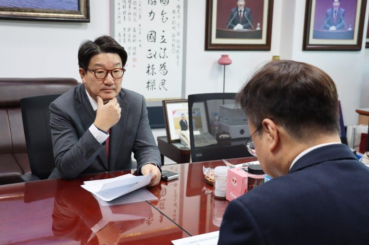 권성동 국민의힘 의원과 조규홍 복지부장관 출처=권성동 의원 페이스북