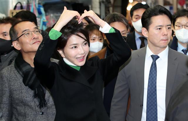 김건희 여사 “대구시민 여러분, 사랑합니다”