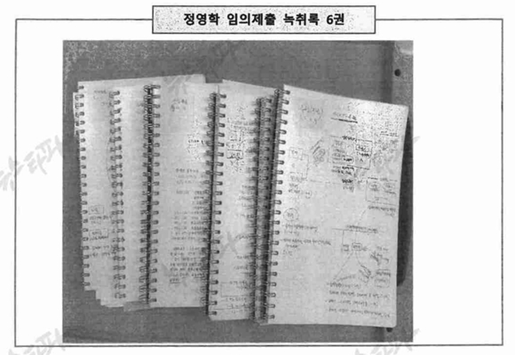 인터넷 언론 뉴스타파가 12일 오후 홈페이지에 대장동 개발 민간사업자인 회계사 정영학 씨가 검찰에 제출한 녹취록을 공개했다. 사진은 뉴스타파가 공개한 녹취록 일부. 2023.1.12