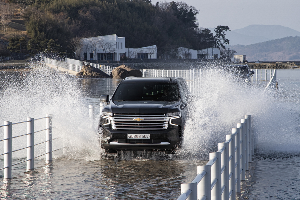 쉐보레 풀사이즈 SUV 타호. 한국지엠 제공