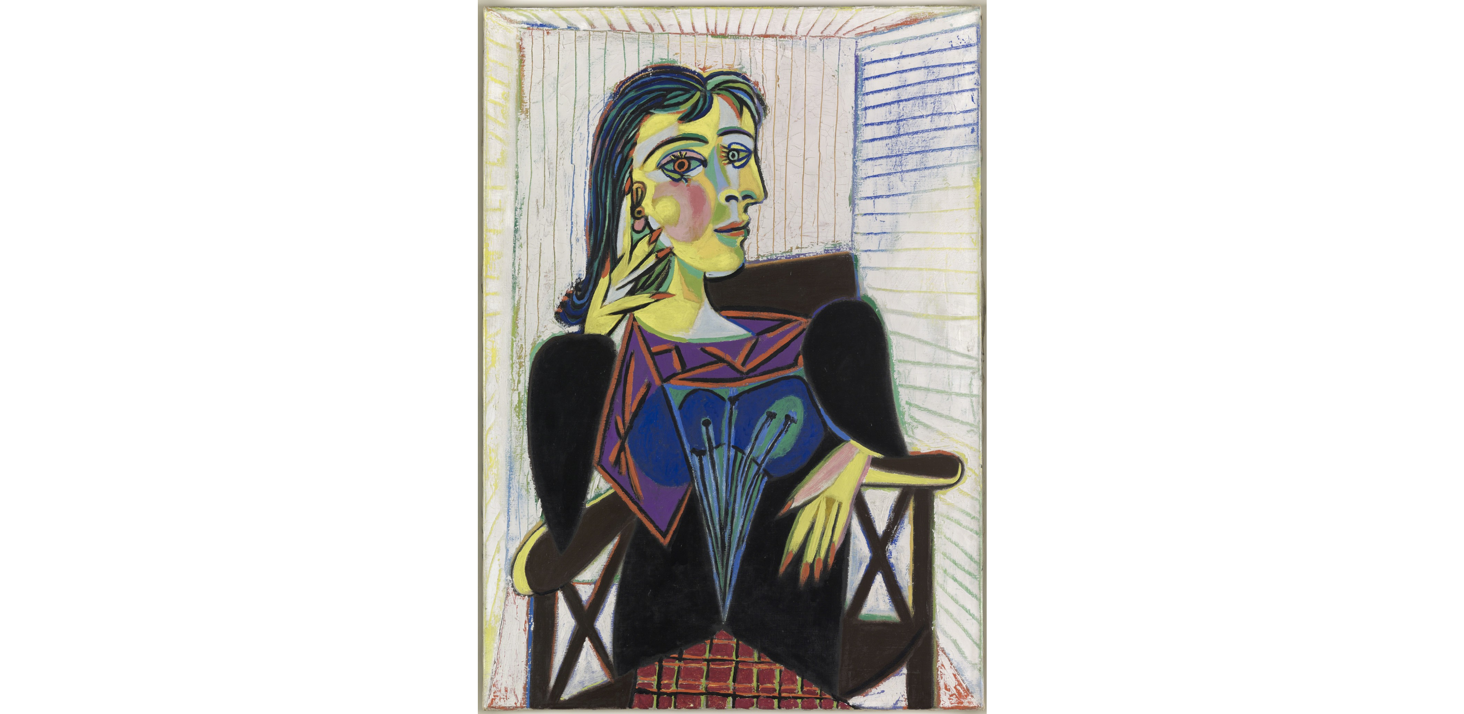 피카소, 도라 마르의 초상. 1937년 작. 피카소미술관, 파리.