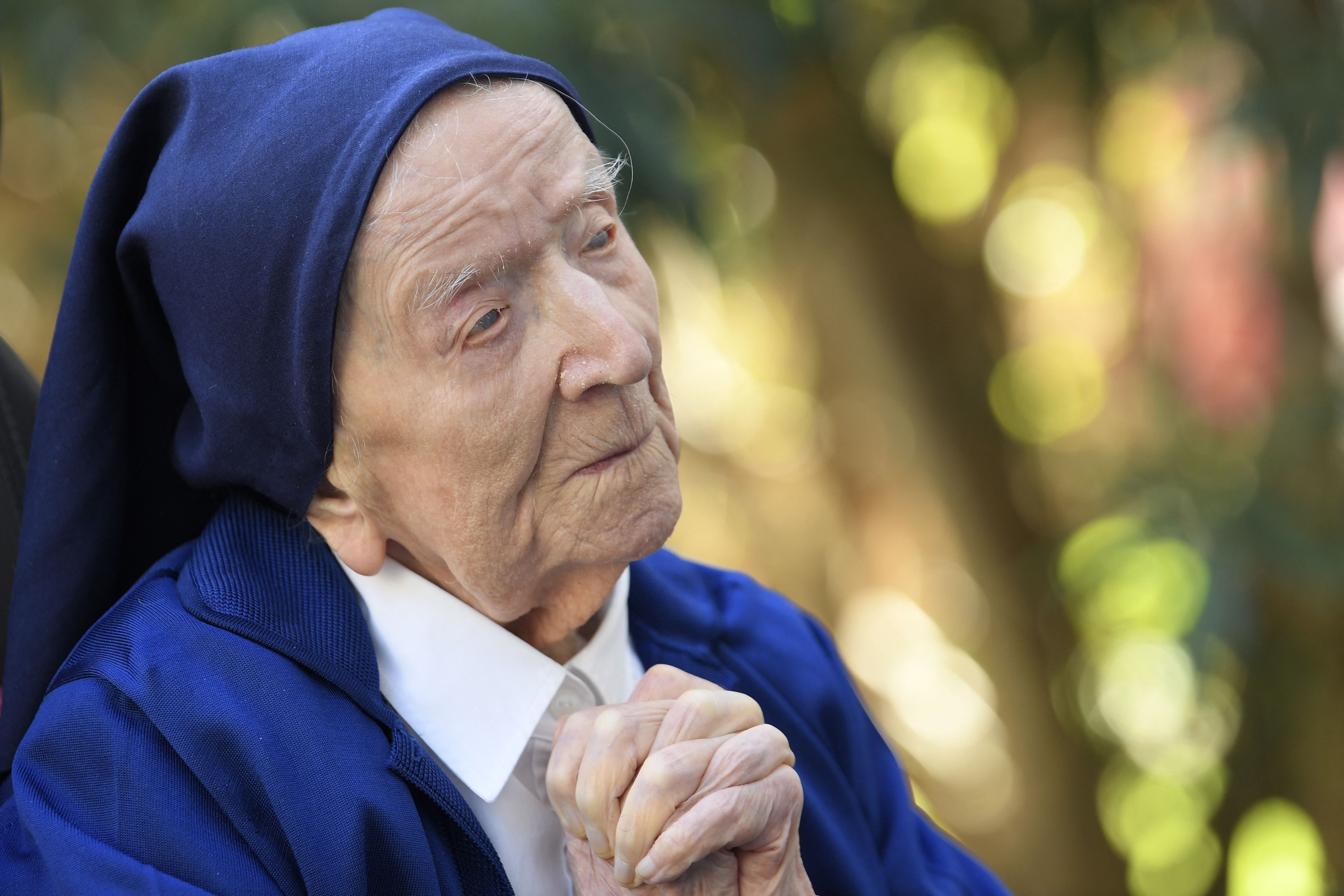 ‘세계 최고령’ 프랑스 앙드레 수녀, 118세로 별세