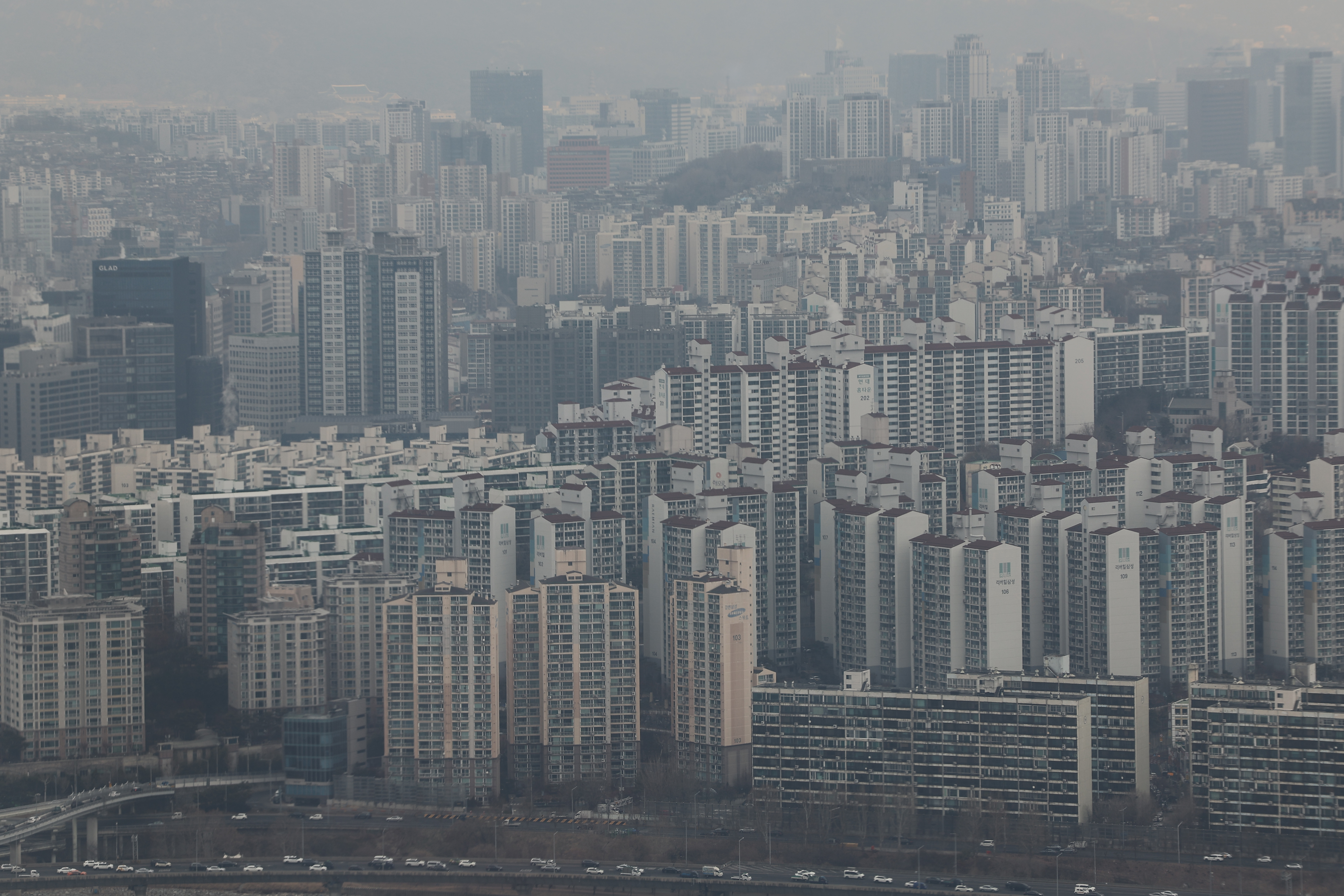 아파트 밀집지역. 연합뉴스