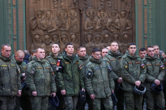 러시아 군인들. 로이터 연합