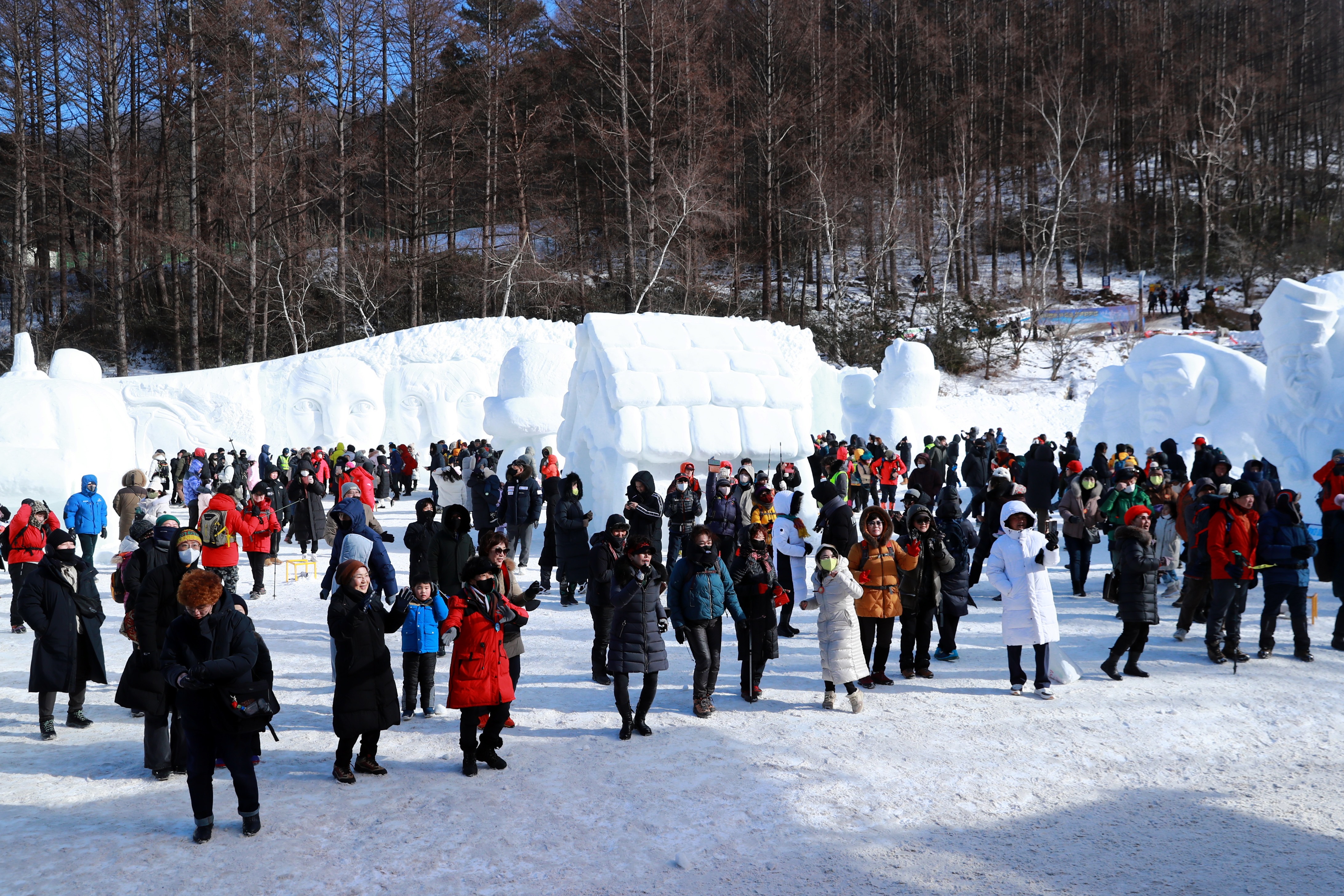 2023년 태백산 눈축제 모습. 태백시 제공
