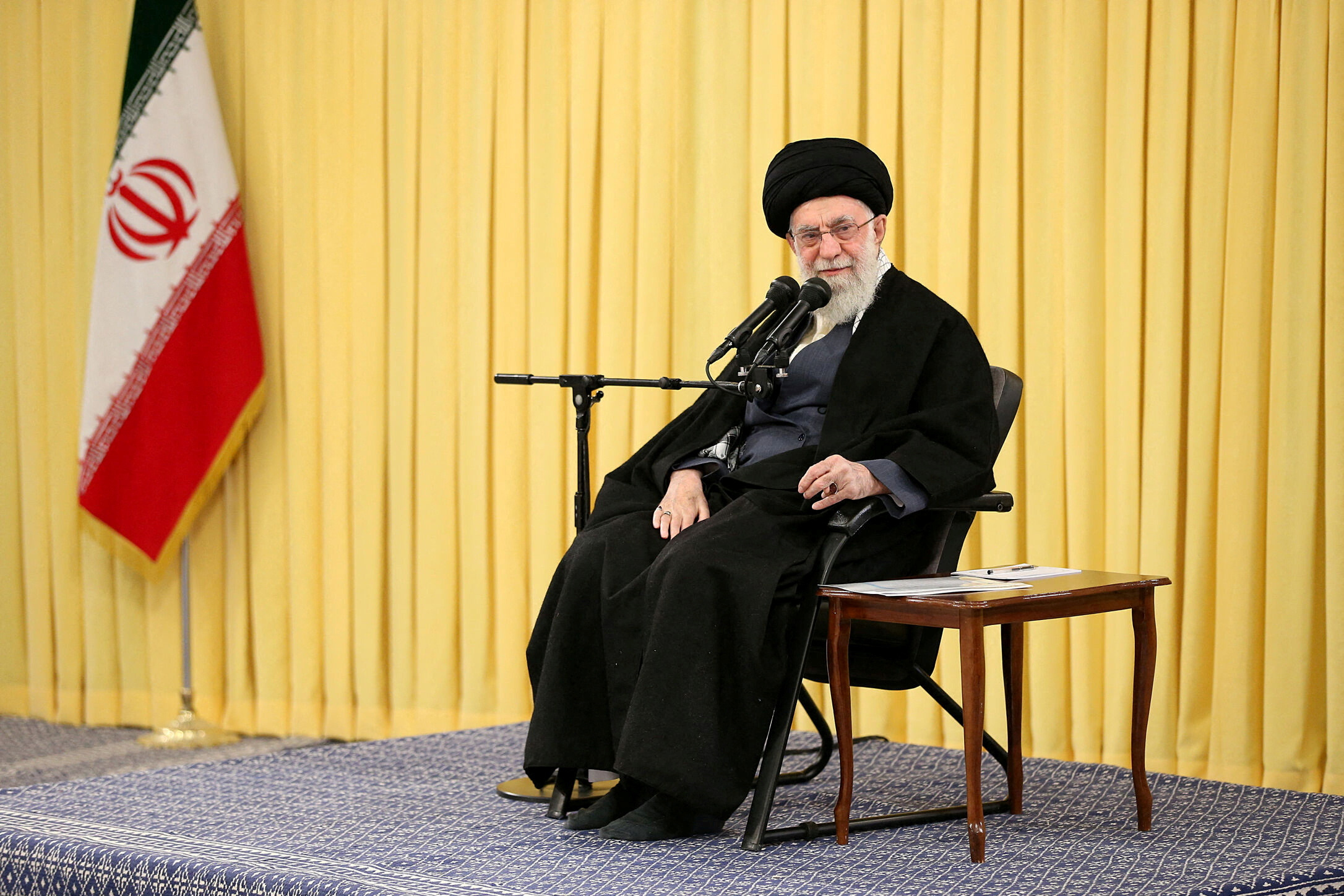 이란 최고 지도자 아야톨라 세예드 알리 하메네이. 테헤란 로이터 연합뉴스.
