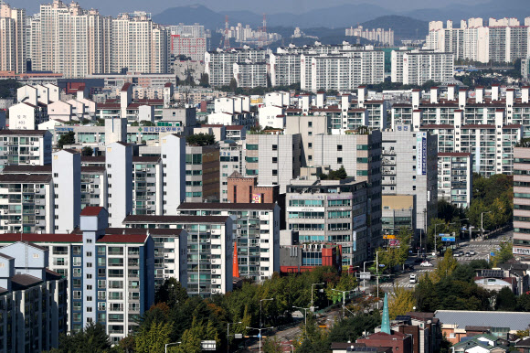 1기 신도시인 경기 고양 일산신도시 일대의 모습. 연합뉴스