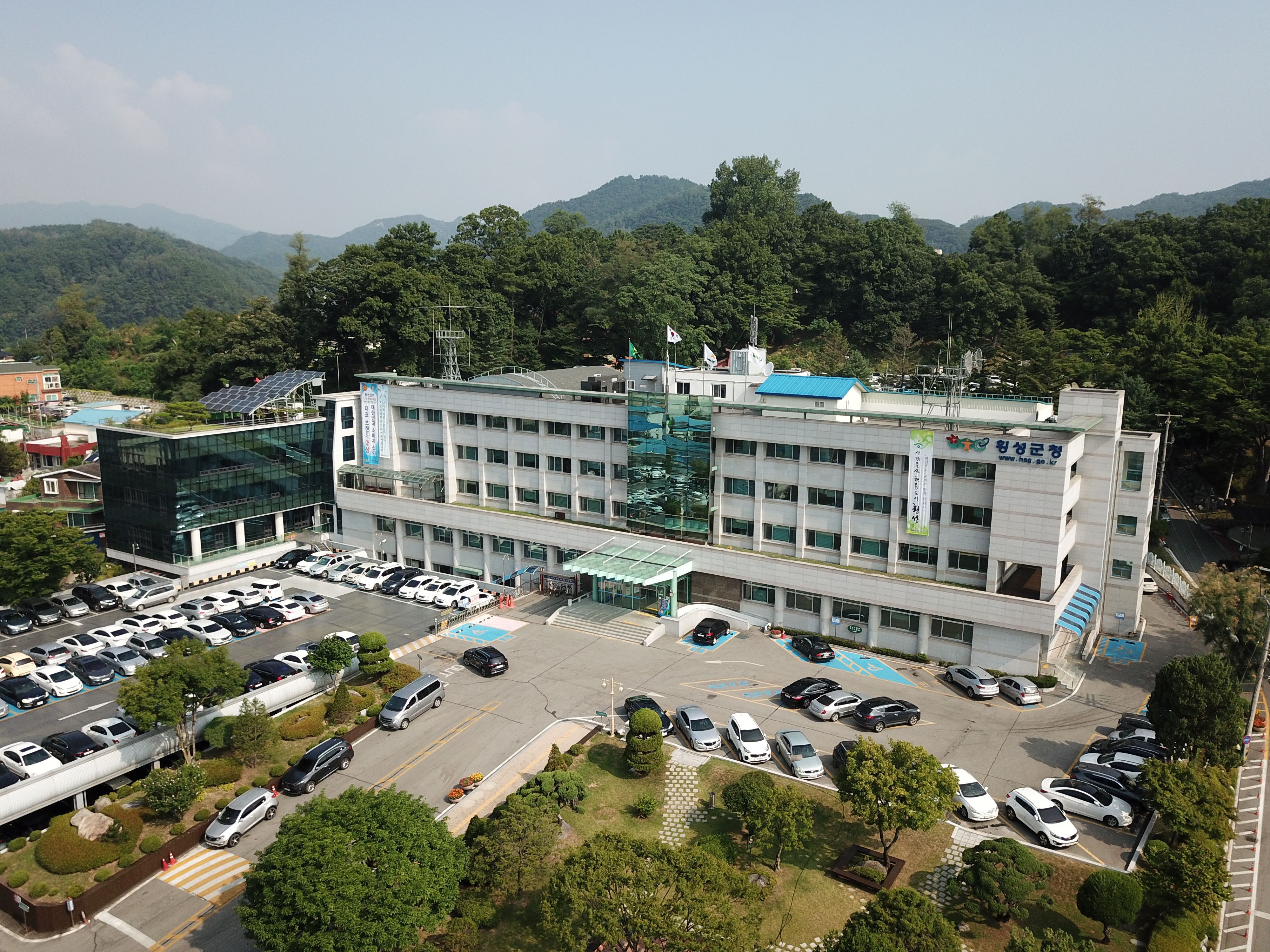 강원 횡성군청 전경. 횡성군 제공