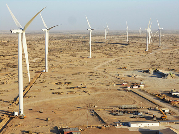 DL에너지의 파키스탄 메트로 풍력발전 단지. DL그룹 제공