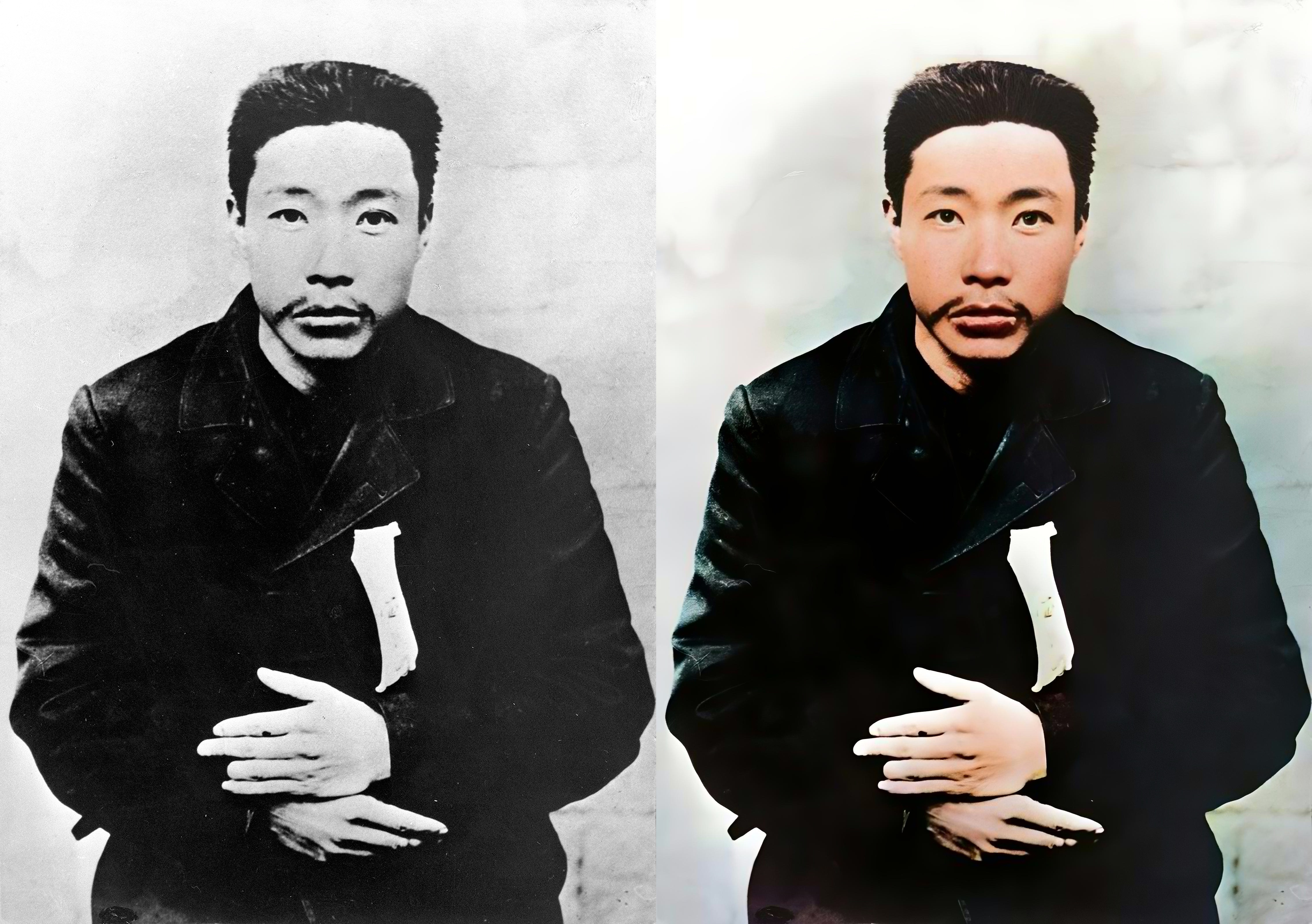 안중근(1879-1910) 교육사업과 의병운동을 전개하고 단지동맹을 결성했다. 1909년 10월 26일 한국 침략의 원흉인 이토 히로부미 암살에 성공하였다.