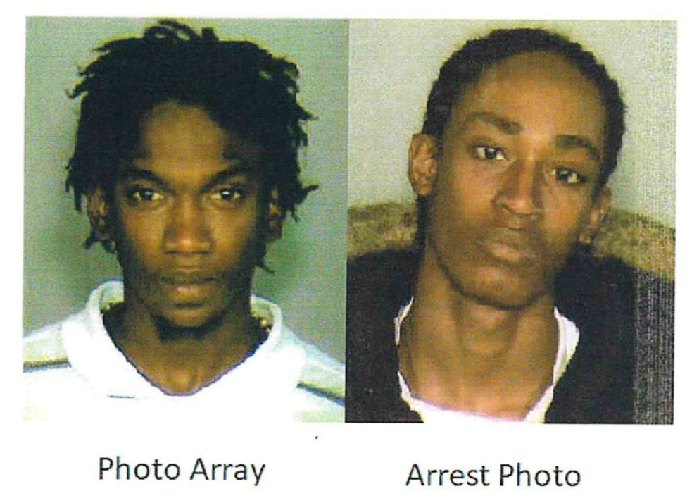 9일(현지시간) 미국 뉴욕시 브루클린지방법원은 살인죄를 뒤집어쓰고 18년간 억울한 옥살이를 한 셸던 토머스(35, 오른쪽)의 석방을 결정했다. 왼쪽 사진은 2004년 브루클린 총격 사건과 관련해 경찰이 제시한 용의자의 사진. 경찰은 토머스를 용의자로 세우기 위해 토머스의 사진을 데이터베이스에서 끄집어내 목격자의 증언을 유도했으나, 실제로는 토머스가 아닌 동명이인의 다른 사람 사진이었다. 뉴욕경찰(NYPD) 자료사진