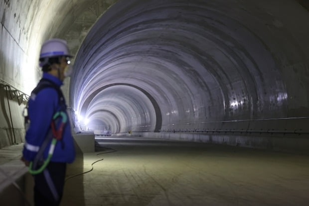 삼성-동탄 광역급행철도(GTX-A) 터널 공사 현장