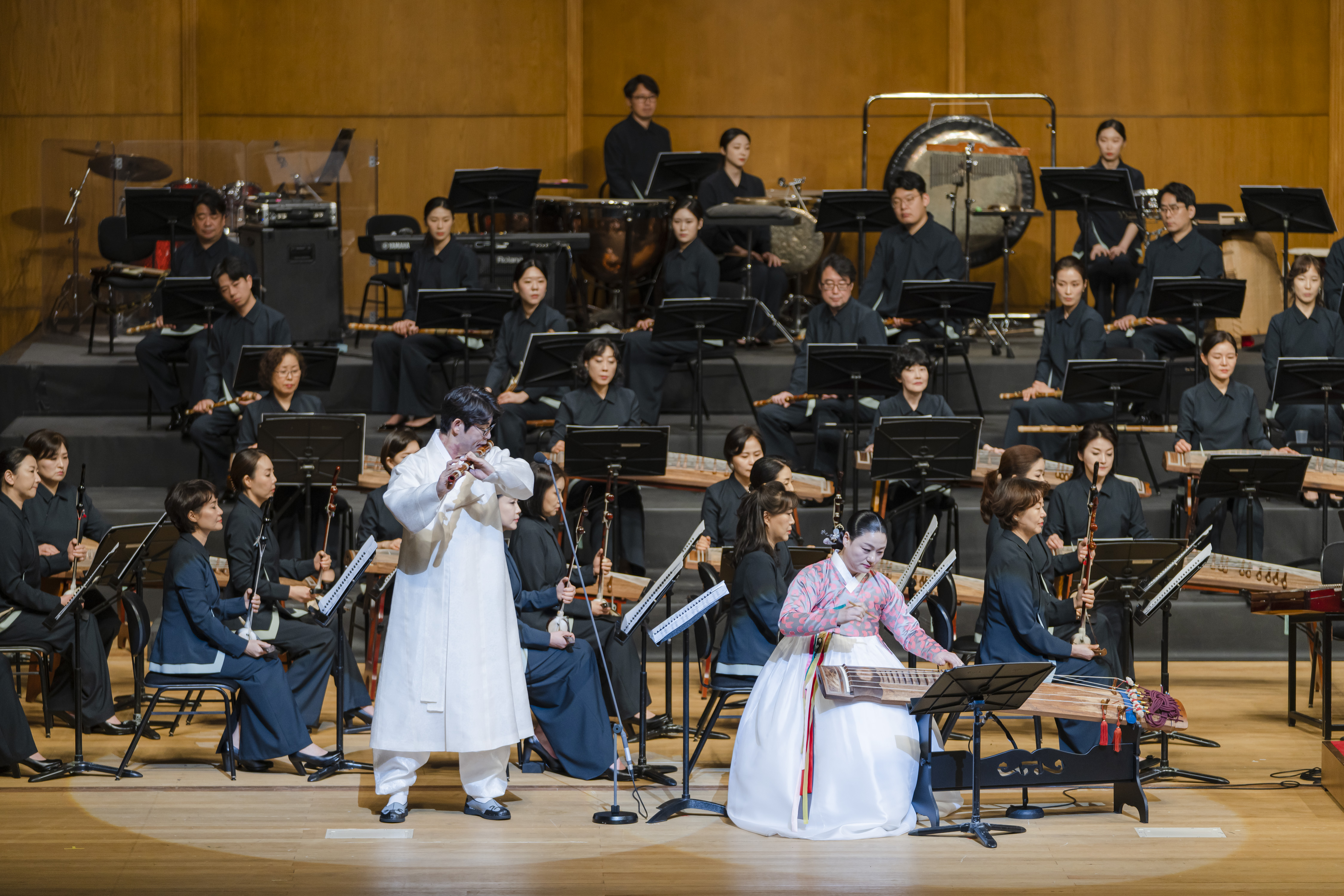 지난 9일 서울 중구 국립극장 해오름극장에서 열린 국립관현악단 ‘정오의 음악회’ 공연 장면. 국립극장 제공