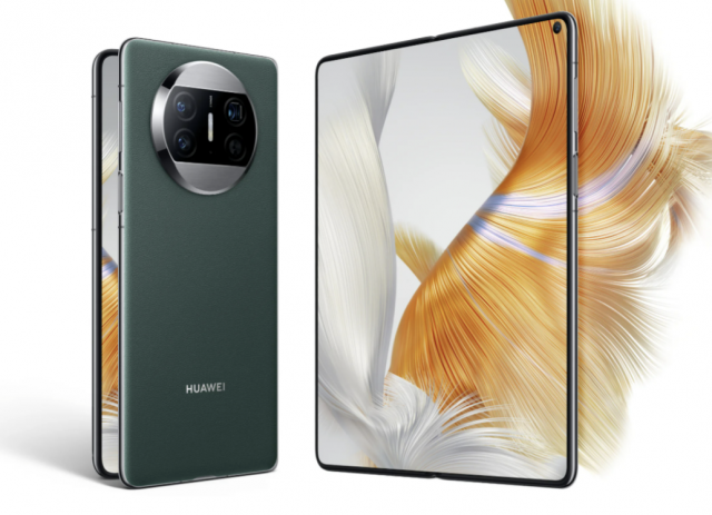 화웨이가 지난 23일 발표한 폴더블폰 신제품 ‘메이트X3’. 홈페이지 캡처