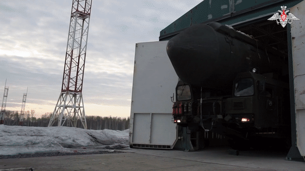 러시아 국방부가 ‘야르스’ 대륙간탄도미사일(ICBM)을 동원한 정례 핵훈련을 시작했다고 29일(현지시간) 발표했다. 2023.3.29 러시아 국방부 텔레그램