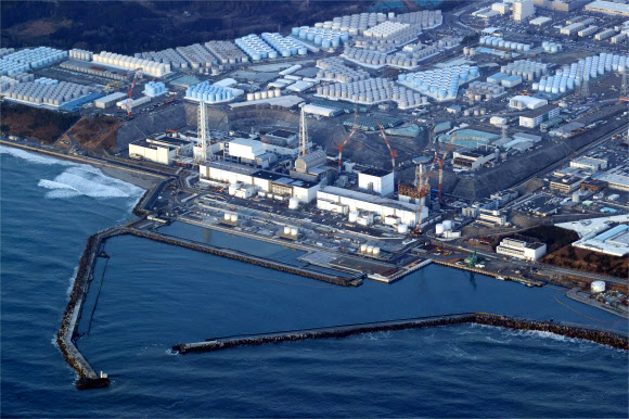 일본 후쿠시마 제1원자력발전소 전경. AP 연합뉴스