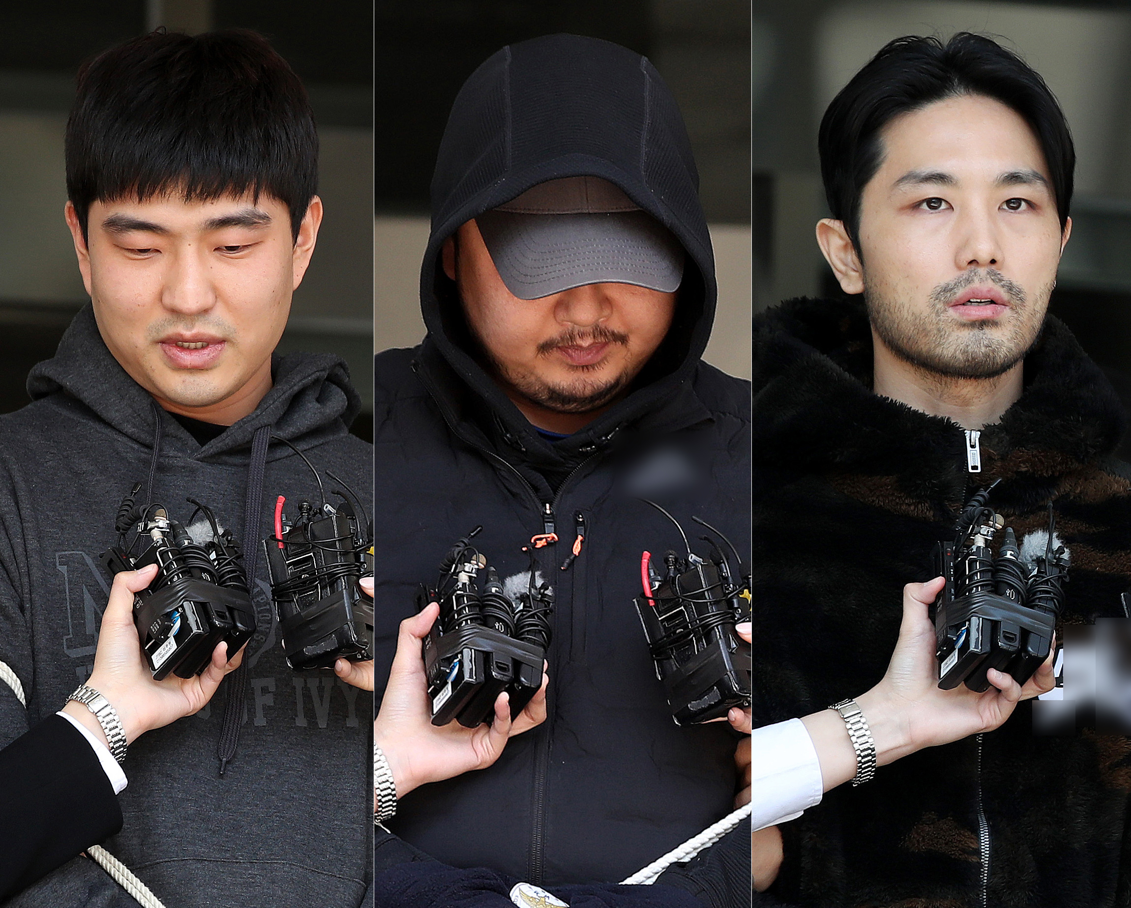 신상공개 후 얼굴 드러낸 ‘강남 납치·살인’ 3인조