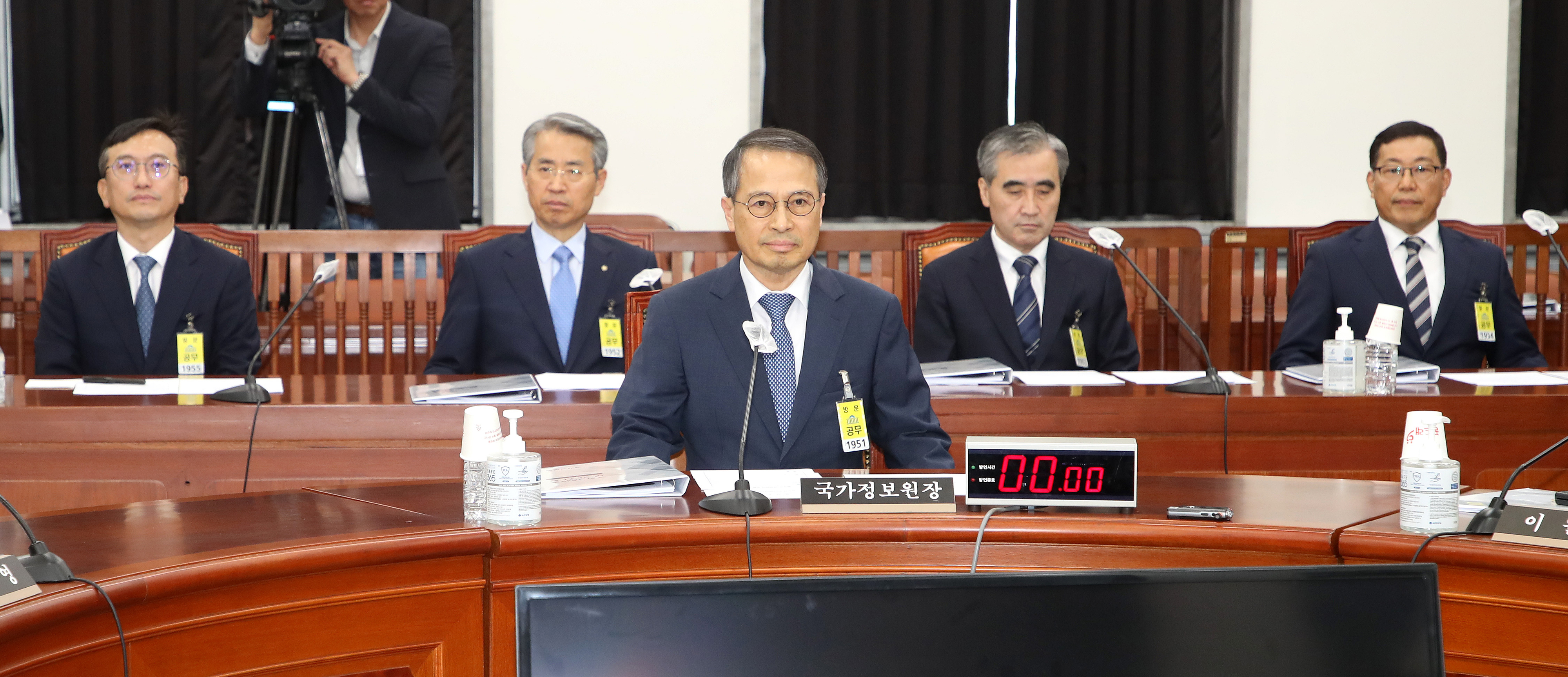 정보위 출석한 김규현 국가정보원장
