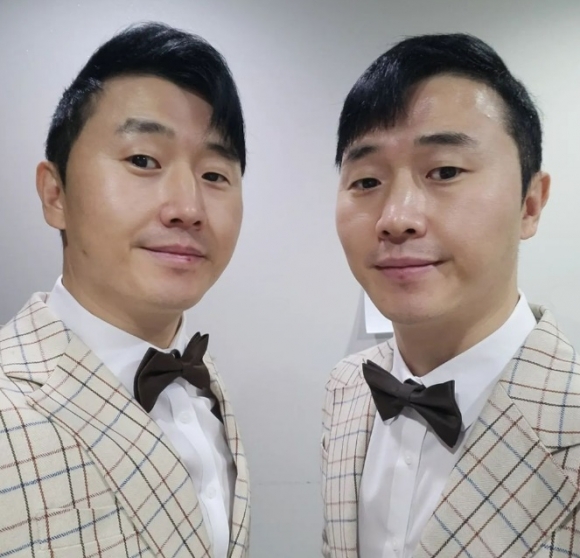 쌍둥이 개그맨 이상호와 이상민. 이상호 인스타그램