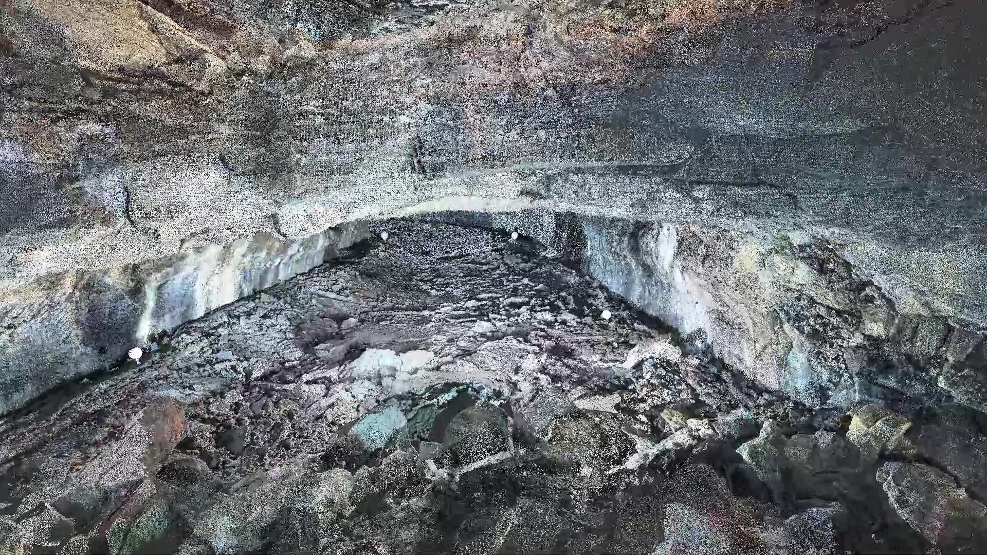 소천굴 입구의 모습. 세계유산본부 제공