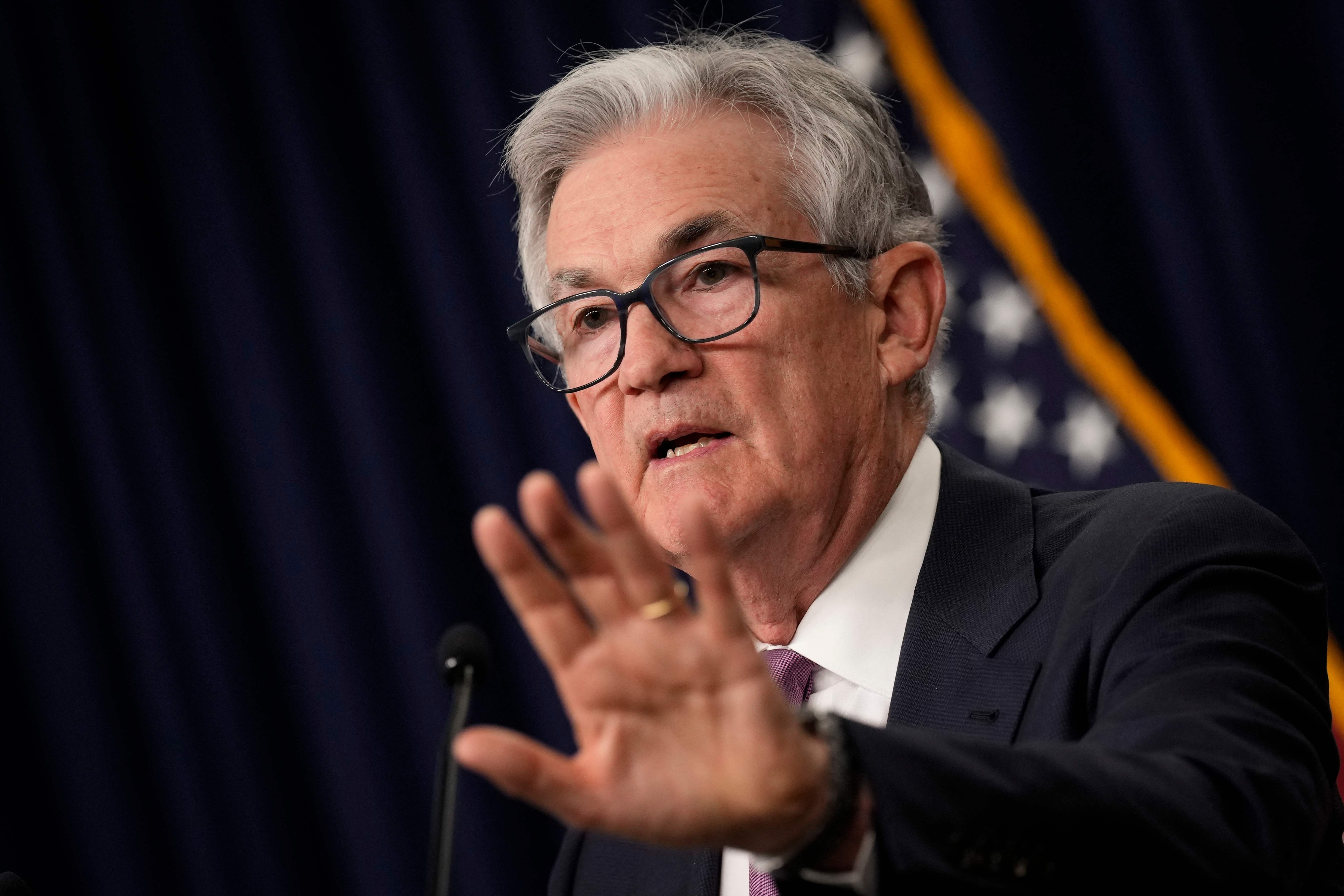 US-FEDERAL-RESERVE-CHAIR-JEROME-POWELL-HOLDS-A-NEWS-CONFERENCE-F