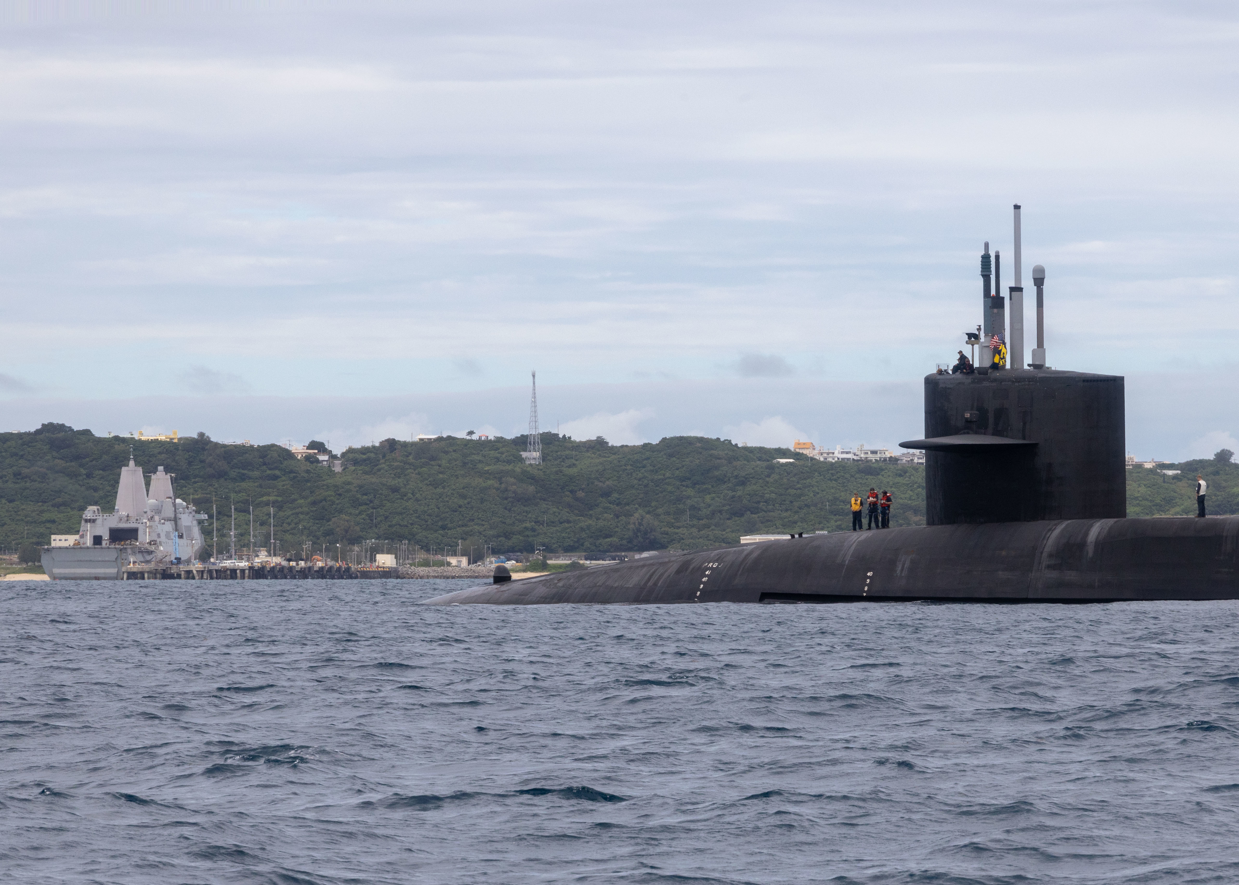 오하이오급 유도미사일 잠수함 미시간함(사진·SSGN727) 미국 국방부