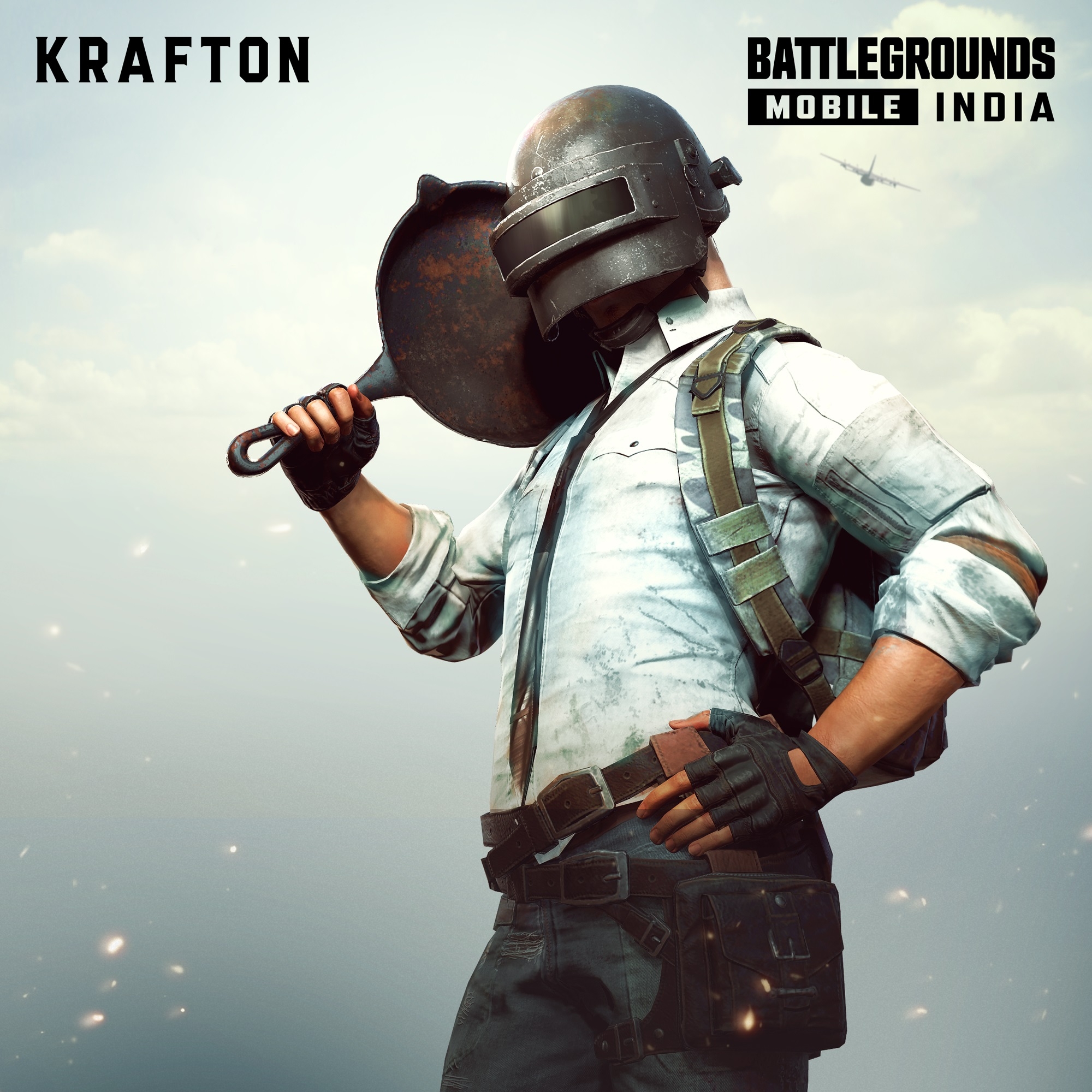 크래프톤의 대표 IP인 ‘배틀그라운드’ 모바일 게임 인도 버전 출시를 알리는 이미지.