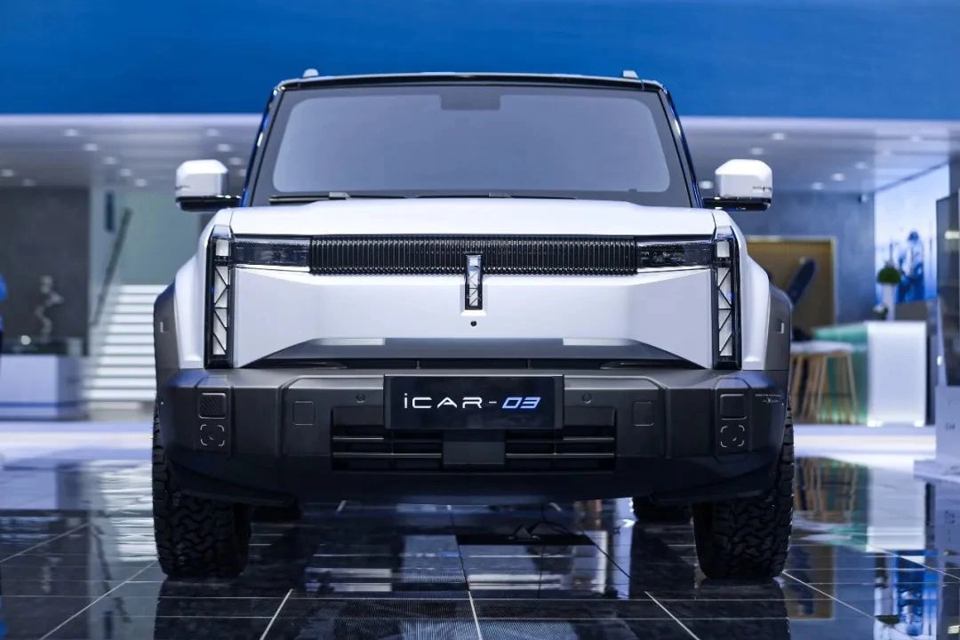 중국 닝더스다이(CATL)가 개발한 나트륨 이온 배터리가 탑재되는 것으로 알려진 중국 체리자동차의 전기차 ‘iCar 03’