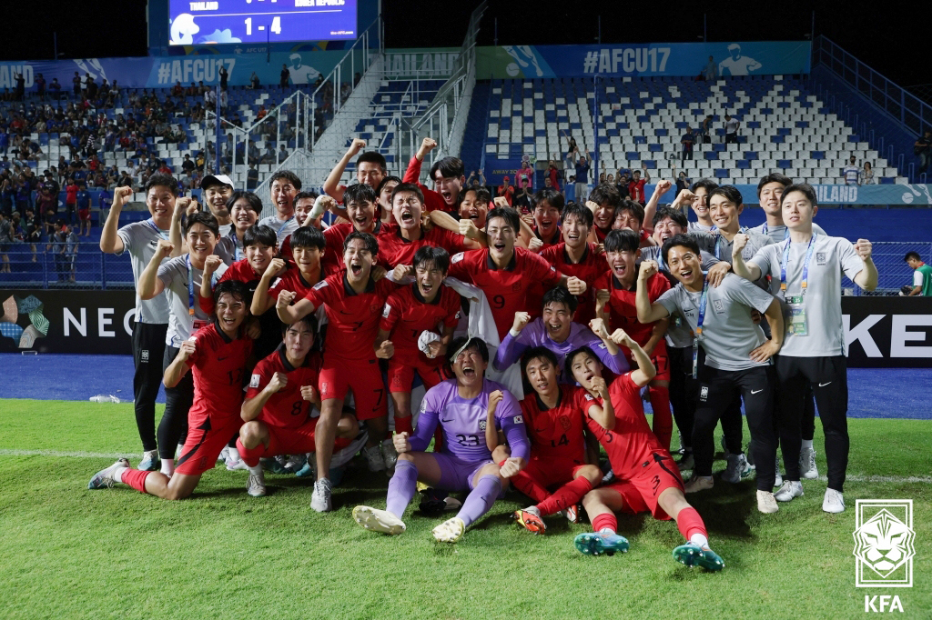 U-17 축구 대표팀, 2회 연속 월드컵 본선 진출