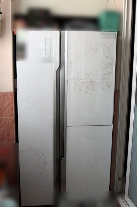 친모 고씨가 영아 시신 2구를 보관했던 냉장고. 부산경찰청 제공