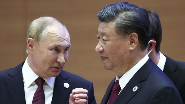 블라디미르 푸틴 러시아 대통령이 반란사태 이후 시진핑 중국 국가주석과 처음으로 회담한다. AP 연합뉴스