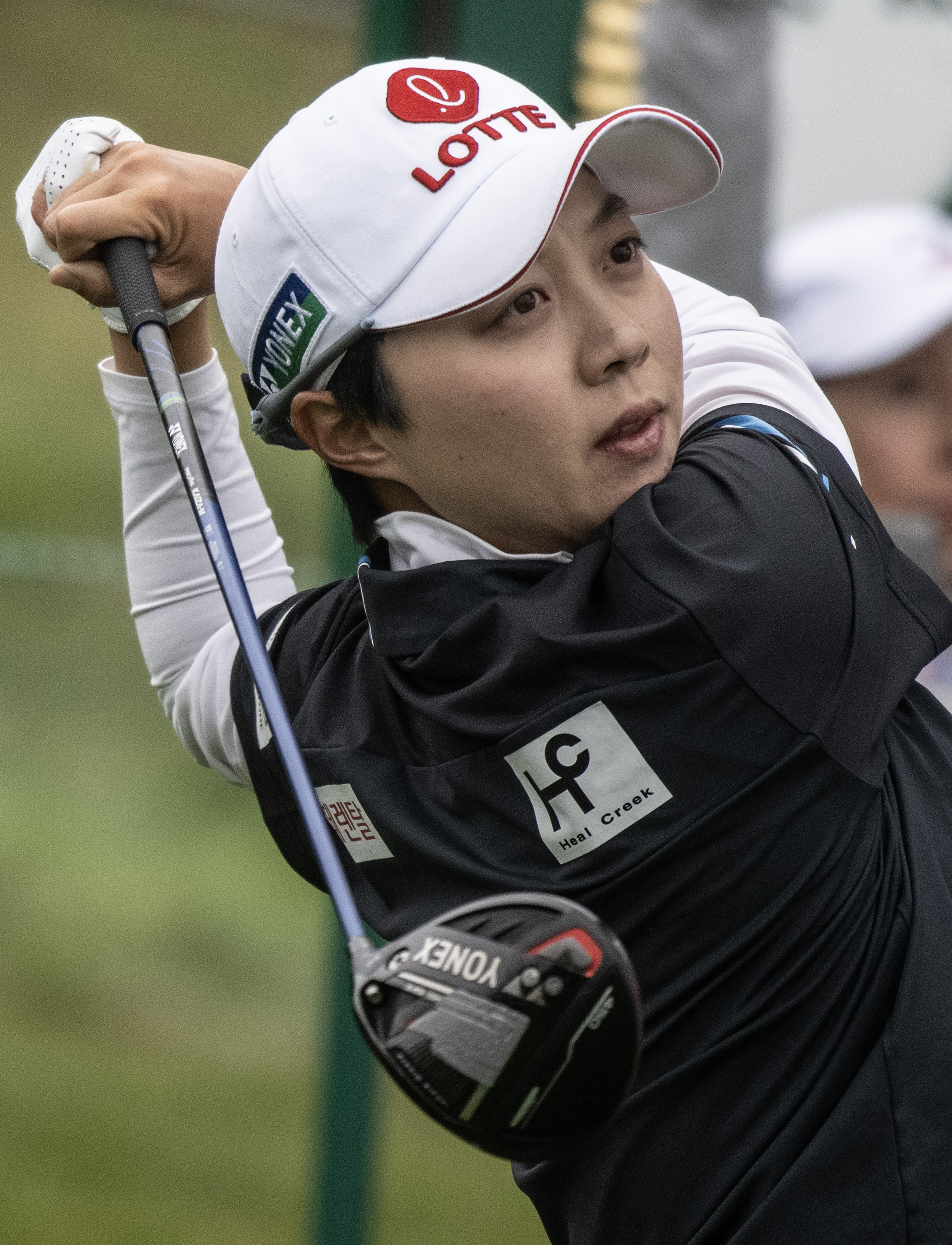 2023  US여자오픈 골프 대회 1라운드에서 공동 선두로 나선 김효주.  UPI 연합뉴스