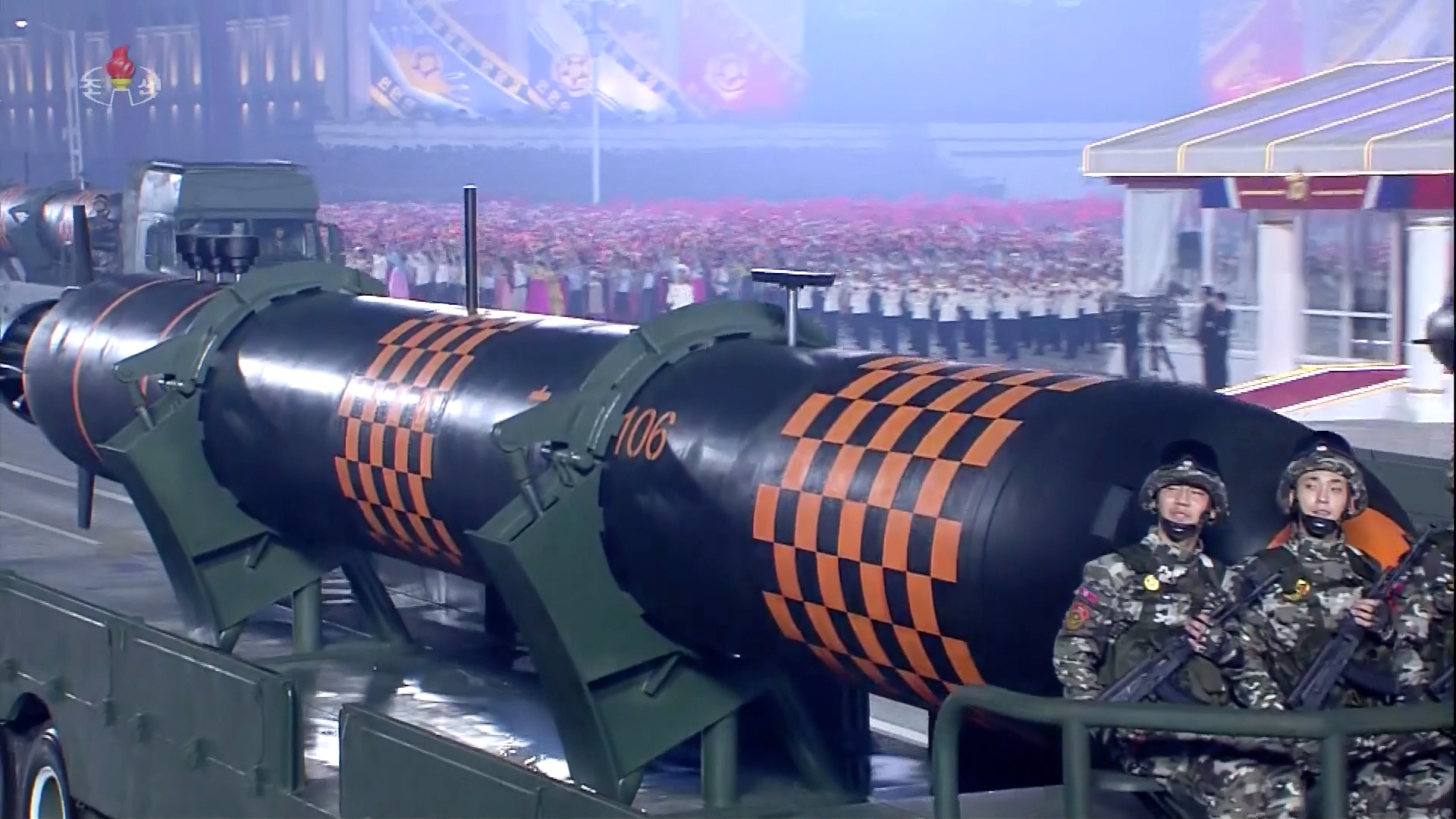 북한 전승절 열병식에 등장한 핵어뢰 ‘해일’