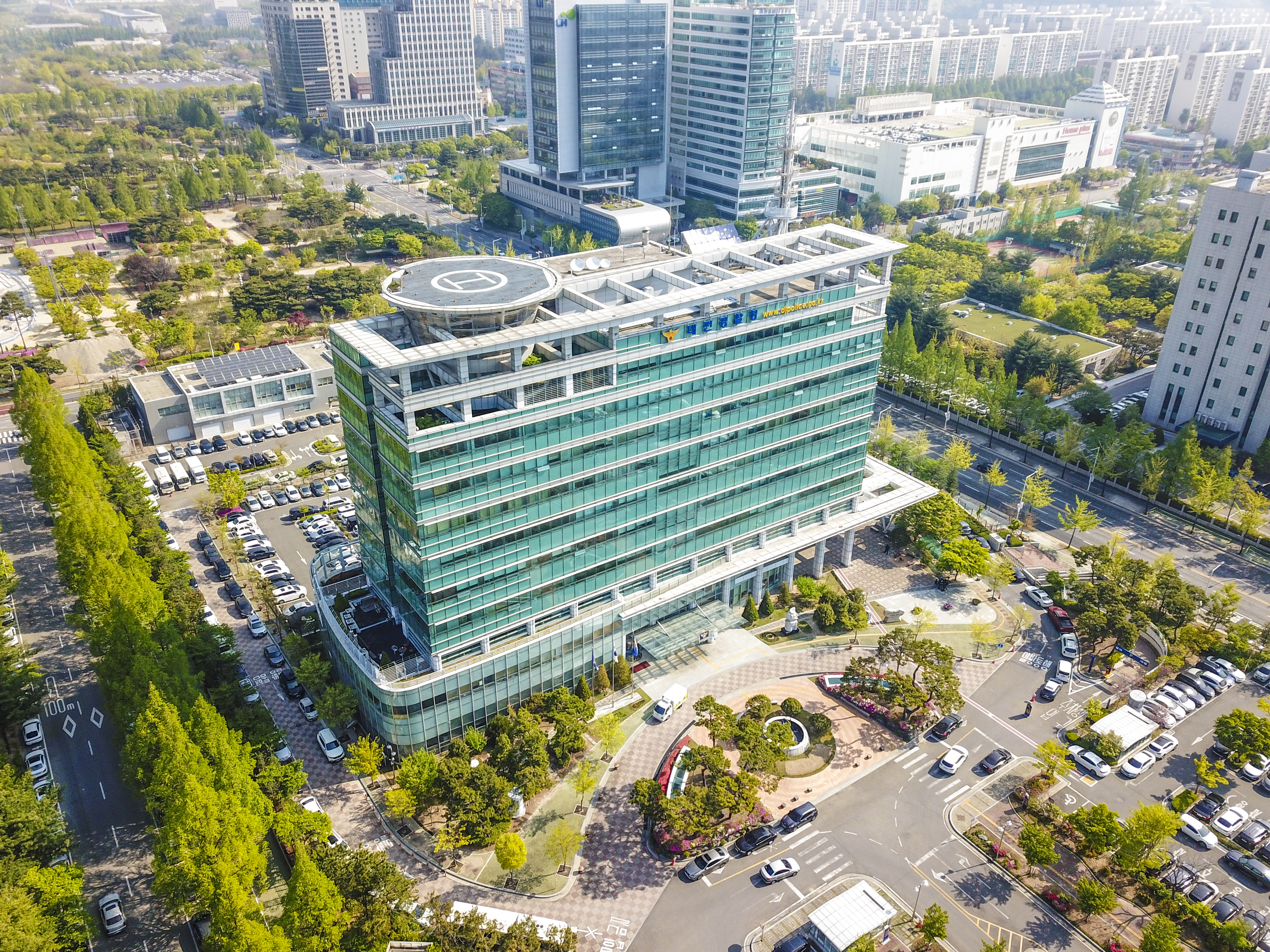 대전경찰청 청사.  대전경찰청 제공