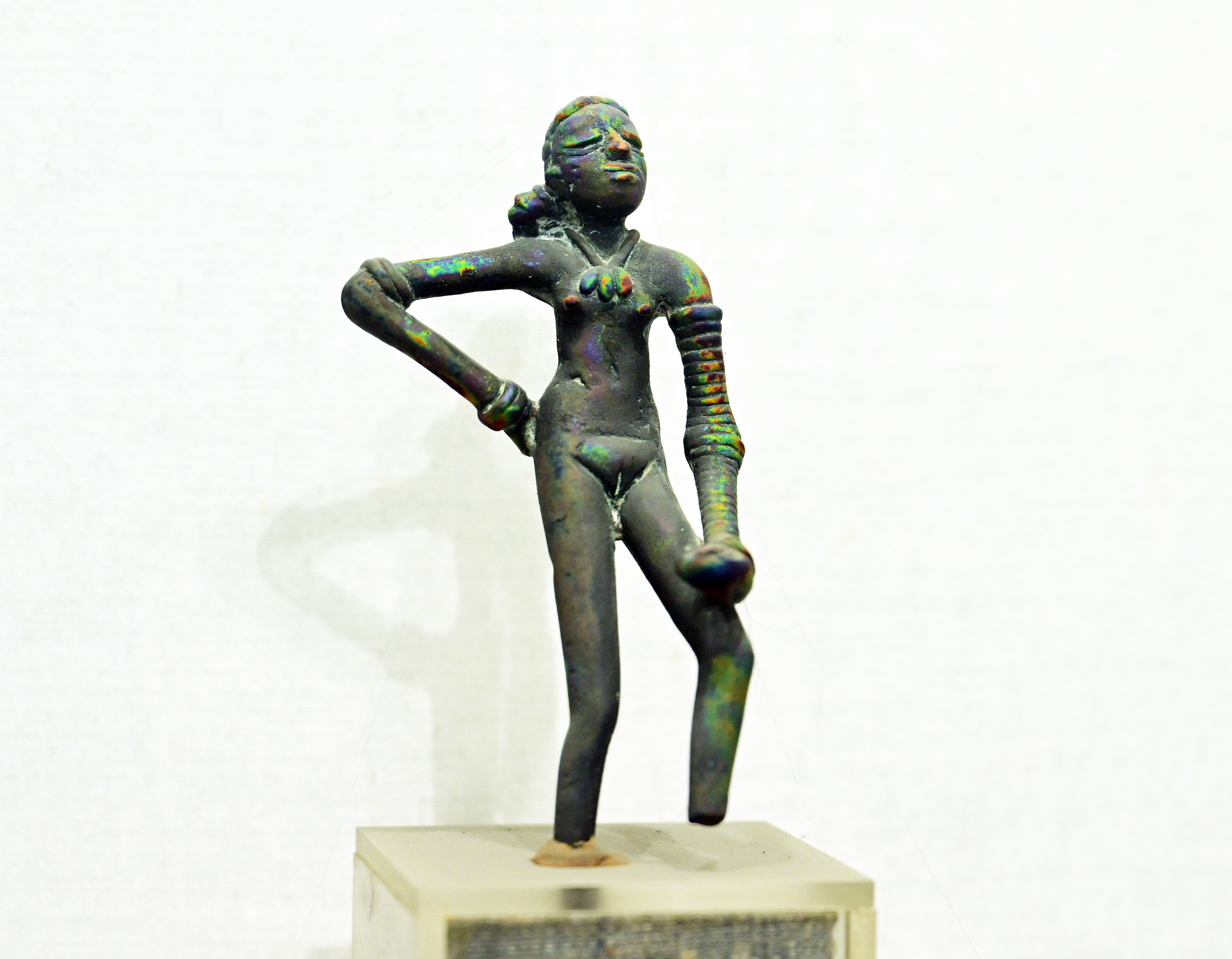 기원전 2300~1750년 당시 인더스 문명의 유물로 추정되는 ‘댄싱 걸’.