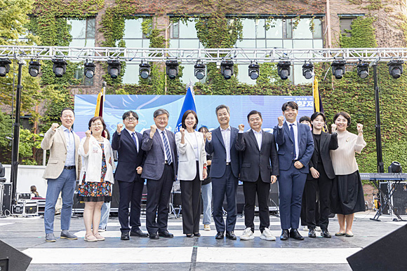 ‘2023학년도 트로이카(TROIKA)·인향제’ 개막식. 서울시립대 제공