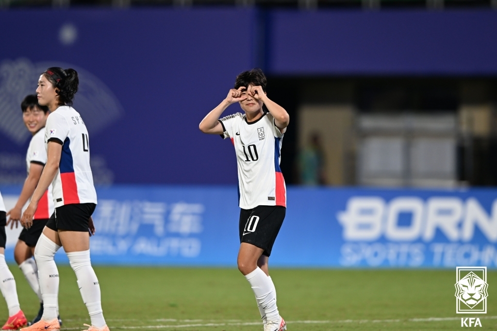 지소연, 한국 축구 사상 첫 A매치 150경기 출전