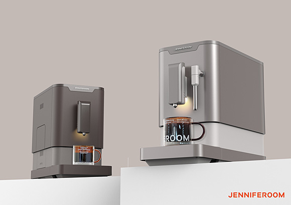 제니퍼룸 ‘전자동 커피머신 스팀 라떼 프로(Pro)’. 제니퍼룸 제공