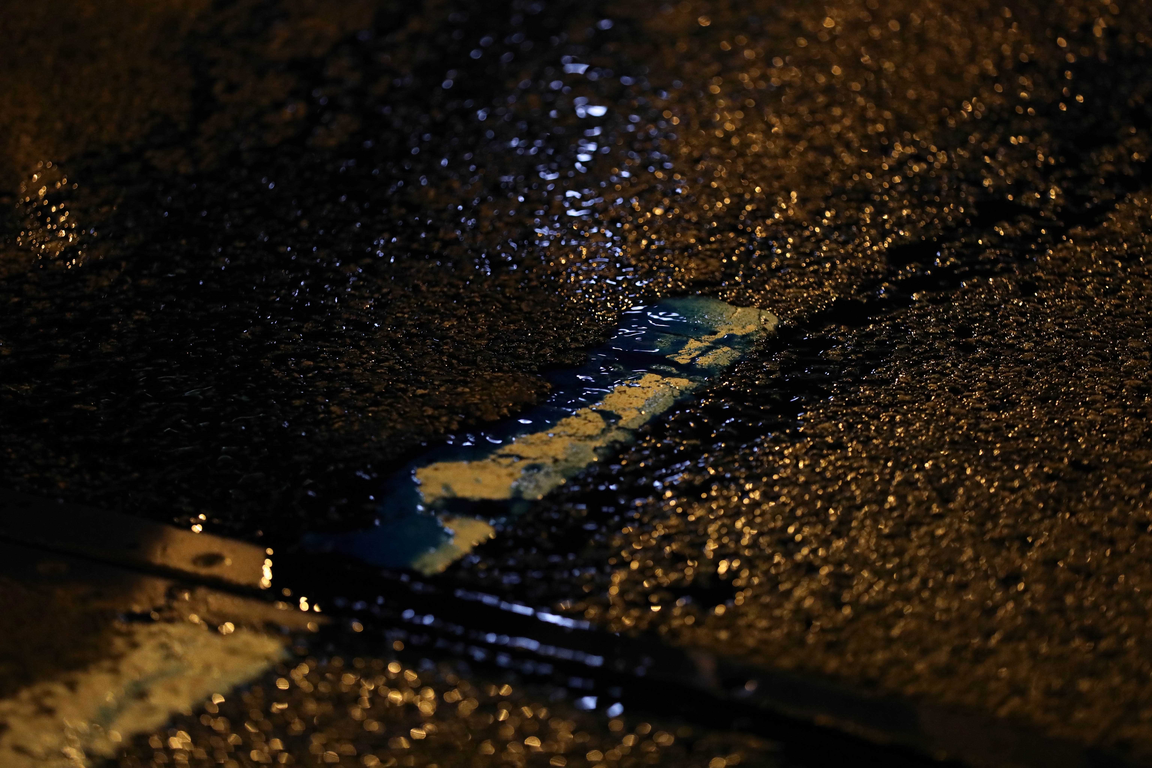 ‘우산 혁명’ 5주년인 2019년 9월 28일(현지시간) 홍콩 경찰 살수차가 정부청사 인근 도로에서 시위대를 향해 발사한 최루액 섞인 물. 2019.9.28 홍콩 홍윤기 기자