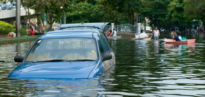 전 세계적으로 도시 면적이 늘면서 그에 따른 홍수 위험도 급격히 증가한다는 연구 결과가 나왔다.  네이처 제공