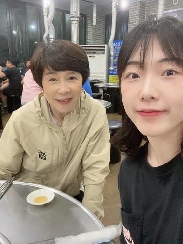 정소영 이사(왼쪽)와 김혜정. 정소영 전북체육회 이사 제공