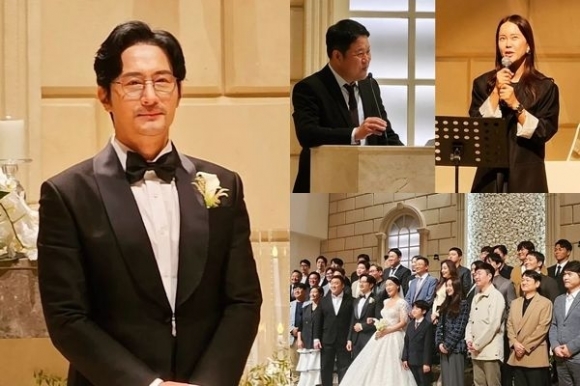 임형준 결혼식. 한정수 소셜미디어 캡처