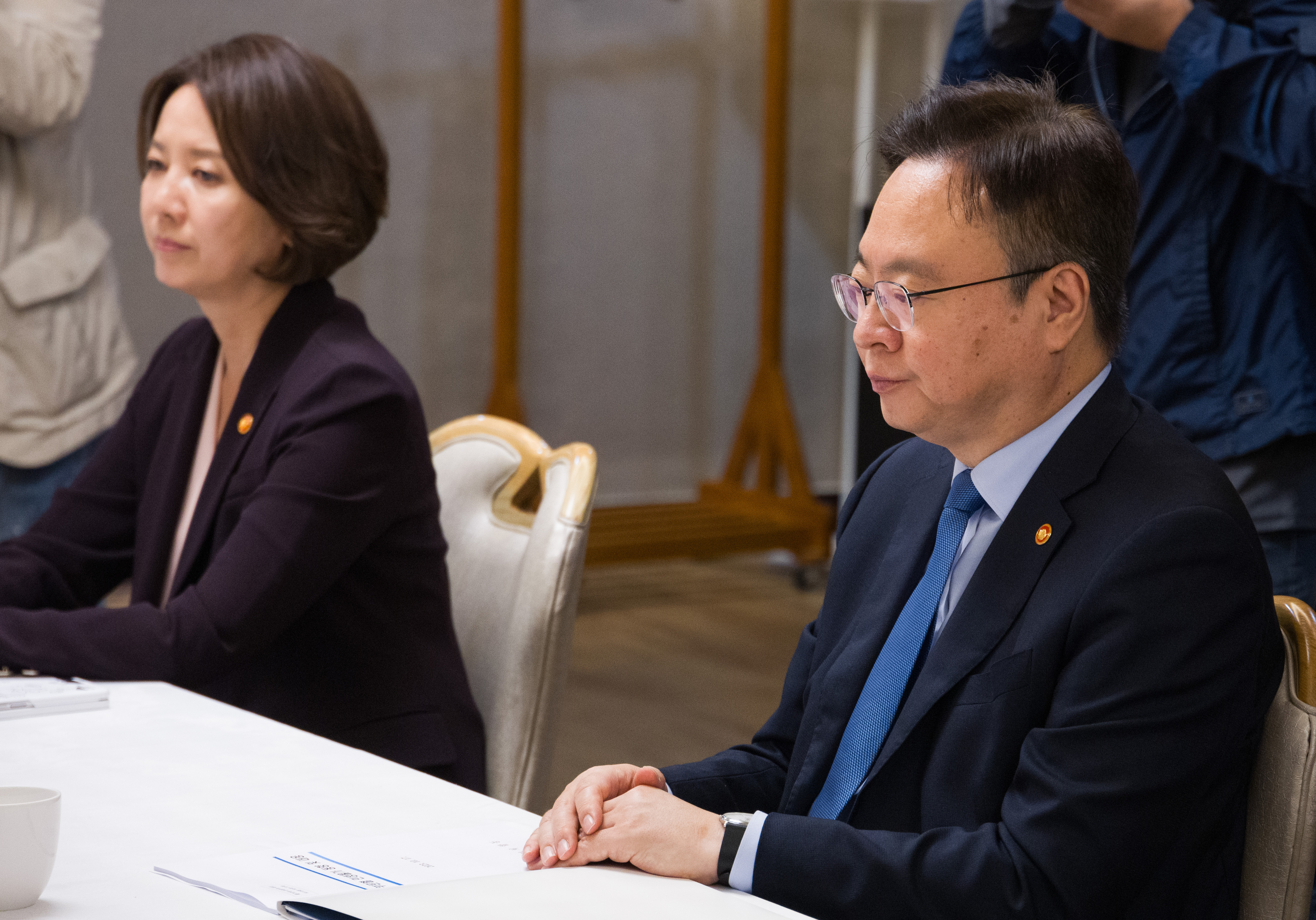 민생ㆍ물가 안정 관계 장관 회의 참석한 조규홍 복지부 장관