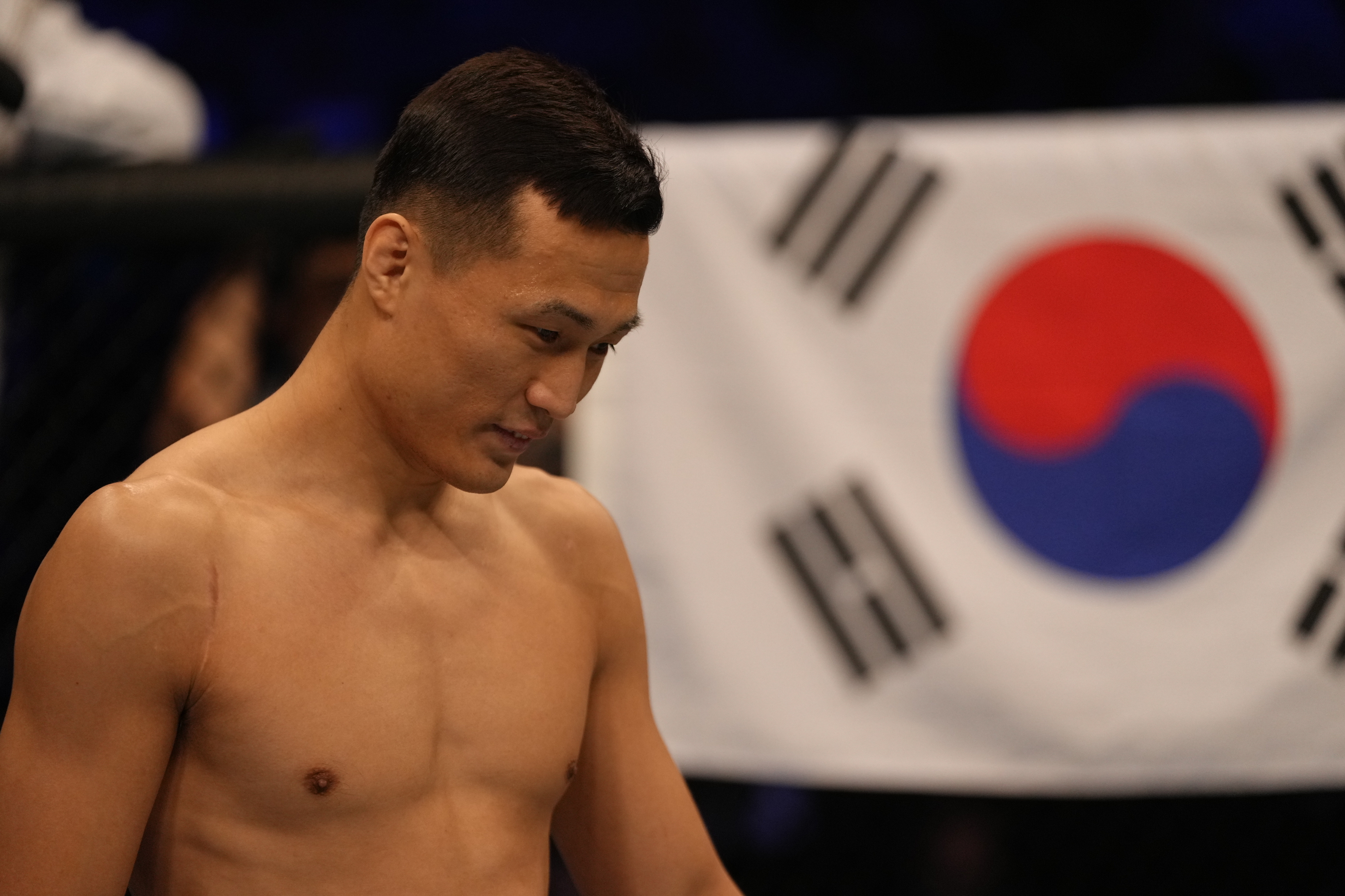 전 종합격투기 선수 정찬성. UFC 코리아 제공