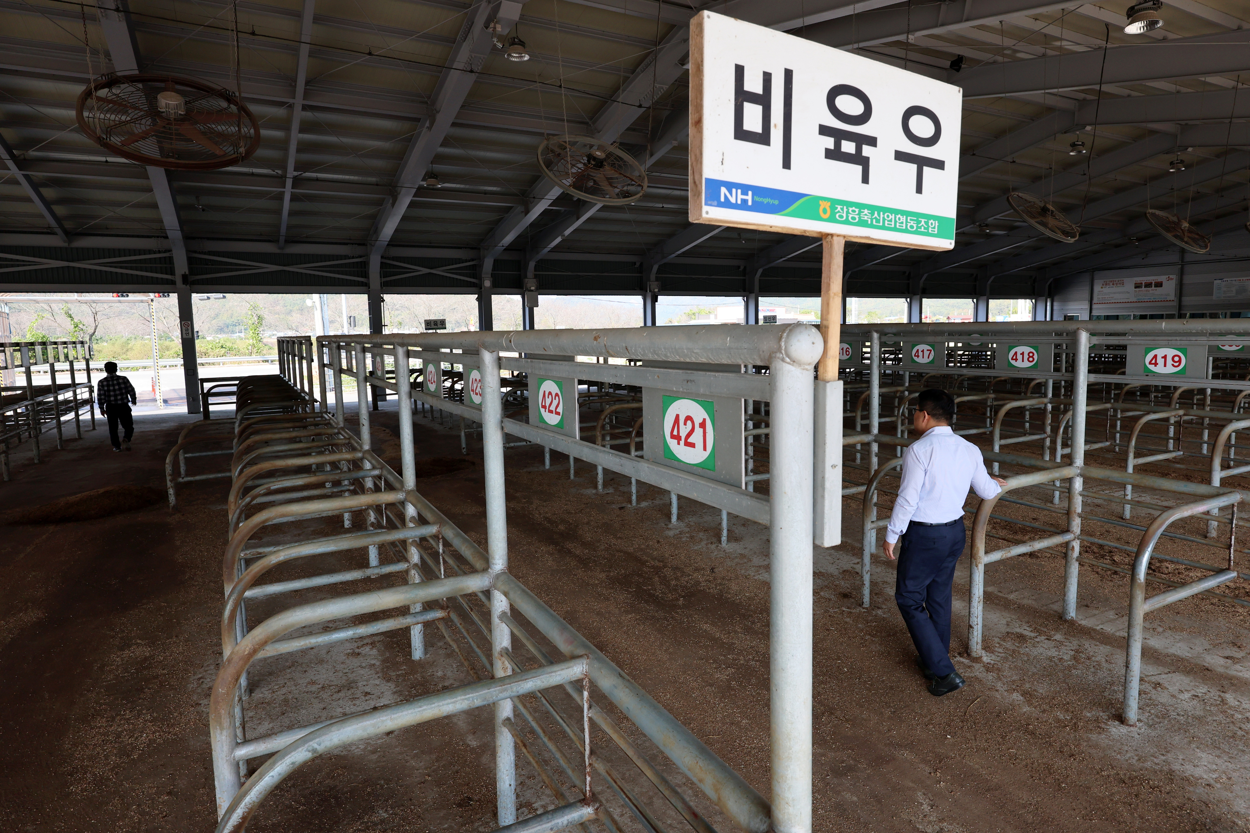 럼피스킨병 확산에 가축시장 폐쇄