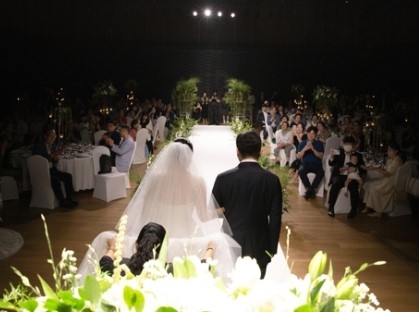 한국의 결혼식 장면. (이 기사와 직접 관련 없습니다) 연합뉴스