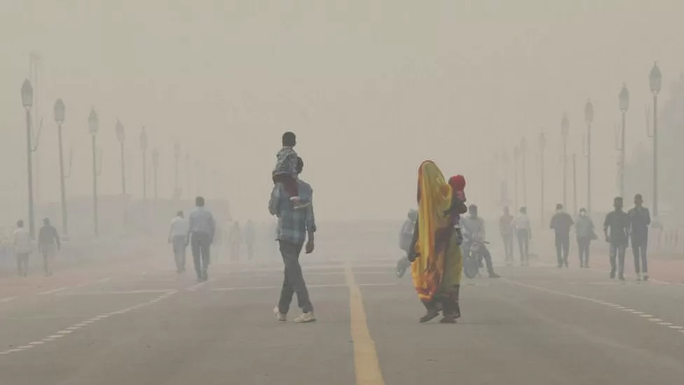 인도 델리의 대기오염 문제는 일년 내내 골칫거리이지만 겨울이 다가오면 더욱 심각해진다. AFP 자료사진