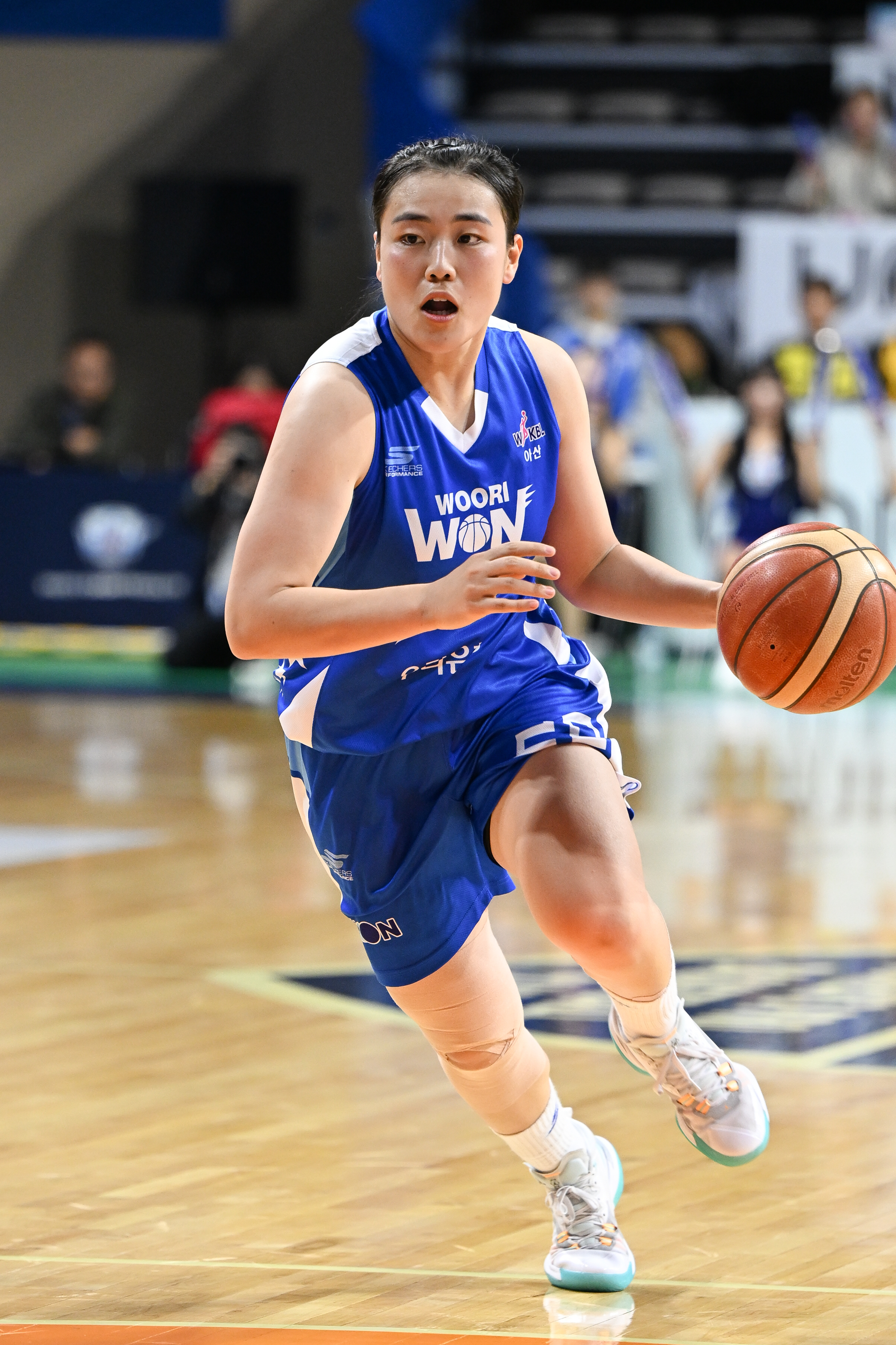 아산 우리은행 이명관. WKBL 제공